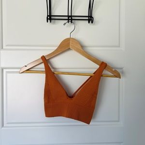 Ribbed Strappy Bralette